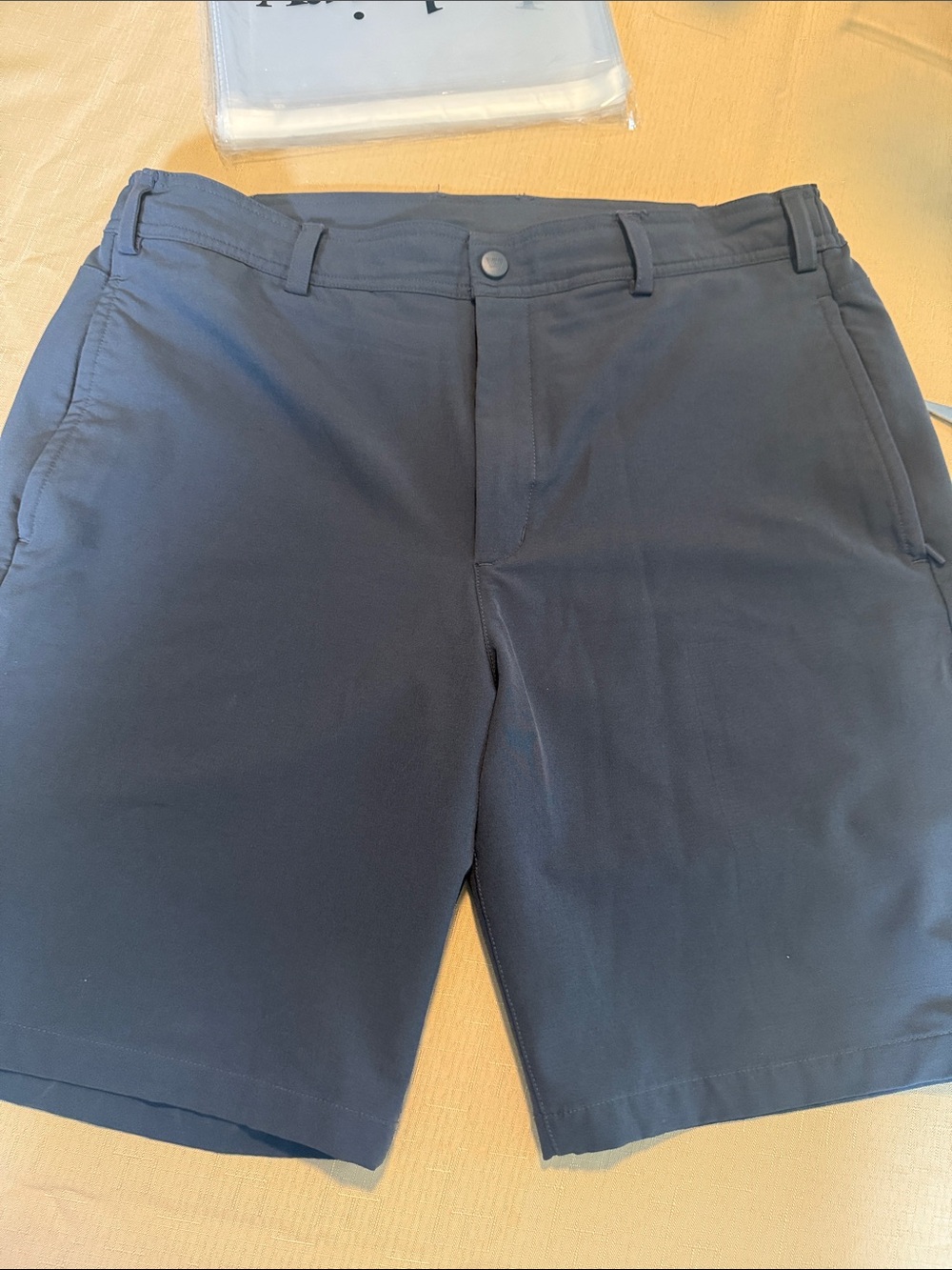 Mack Weldon Men's Flat-Front Shorts - Dark Navy
